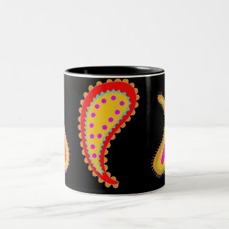 Mok voor Bright paisley koffie