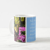 Mok voor bundelvlinder - Licht blauw Q2 (Voorkant links)