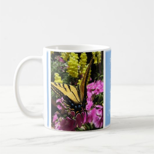 Mok voor bundelvlinder - Licht blauw Q2 (Links)