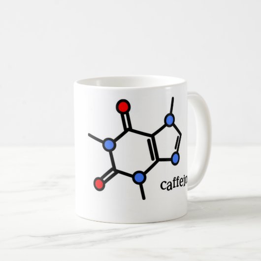 mok voor cafeïnekleur (Voorkant rechts)