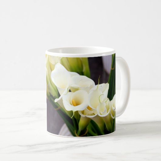 mok voor calla lily koffiekoffie (Voorkant rechts)
