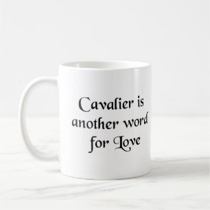 mok voor cavalier woord koffie
