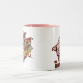 Mok voor charmerende varkenskoffie (Center)