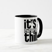 Mok voor chiropractisch Thing (Voorkant rechts)