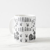 Mok voor chocolade voor hommelbruine hommel (Voorkant links)