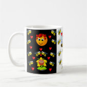 Mok voor chocolade voor hommelbruine hommel (Links)