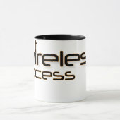 Mok voor Christelijk gebed voor draadloze toegang (Midden)