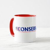 Mok voor conservatieve koffie (Voorkant links)