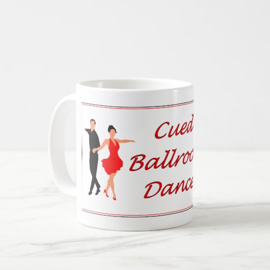 Mok voor de ballroomdansen (Voorkant links)