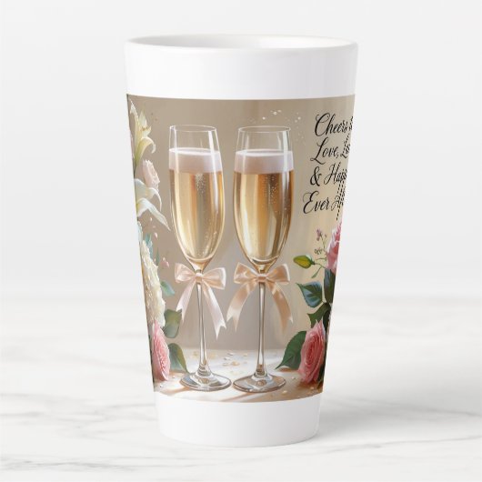 Mok voor de bruid – Proost op liefde en gelach (Voorkant)