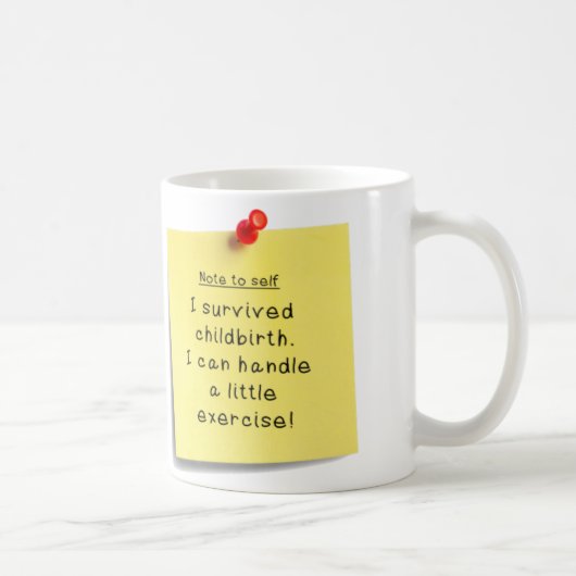 Mok voor de nieuwe jaarresolutie van mam (Rechts)