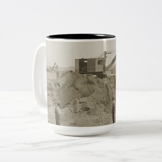 Mok VOOR DE NOORD-WEST ENGINEERING VAN CRANE SHOVE (Voorkant links)