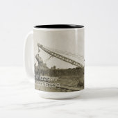 Mok VOOR DE NOORD-WEST ENGINEERING VAN CRANE SHOVE (Voorkant links)