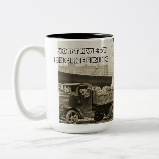 Mok VOOR DE NOORD-WEST ENGINEERING VAN CRANE SHOVE (Links)