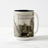 Mok VOOR DE NOORD-WEST ENGINEERING VAN CRANE SHOVE (Voorkant rechts)