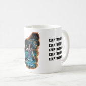 Mok voor de opleiding Isshin-Ryu (Voorkant rechts)