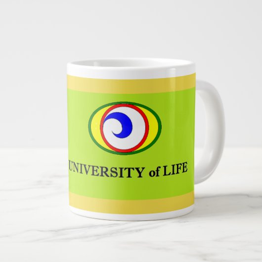 Mok voor de Universiteit van Life Jumbo (Voorkant rechts)