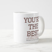 Mok voor de waardering van de geldelijke werknemer (Voorkant rechts)