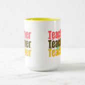 Mok voor de waardering van leerkrachten | Bedankt  (Midden)