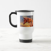 Mok voor de zon van Arabische paarden (Links)