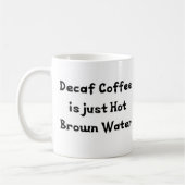 mok voor decafwaterkoffie (Links)