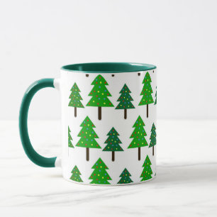 Mok voor decoratieve pijnbomen