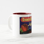 mok voor diner gong appels (Voorkant links)