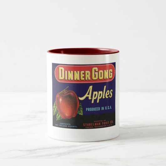 mok voor diner gong appels (Center)