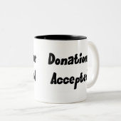 Mok voor donaties geaccepteerd (Voorkant rechts)