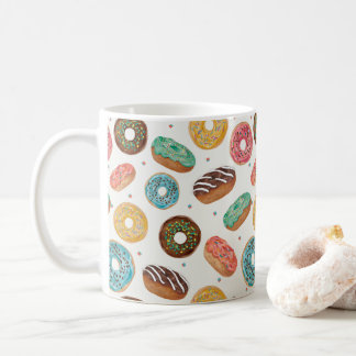 Mok voor donutafdrukken in kleur