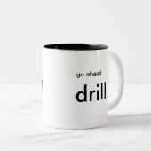 Mok voor dranken voor de olie- en gasindustrie (Voorkant rechts)