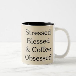 Mok voor drukke beker en koffie