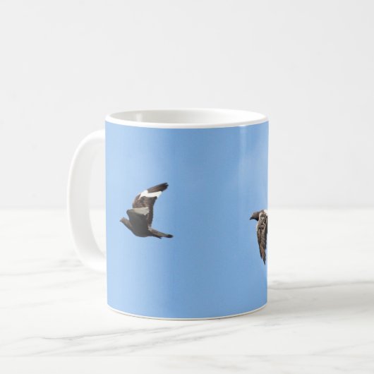 Mok voor duivenvliegposities (Voorkant links)