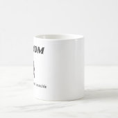 Mok voor een hond van een hond, Franse hond (Center)