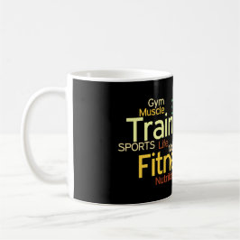 Mok voor een persoonlijk trainer of fitnesscentrum