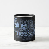 Mok voor een persoonlijk trainer of fitnesscentrum (Midden)