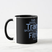 Mok voor een persoonlijk trainer of fitnesscentrum (Links)