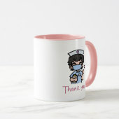 Mok voor een speciale verpleegkundige 3 (Voorkant rechts)