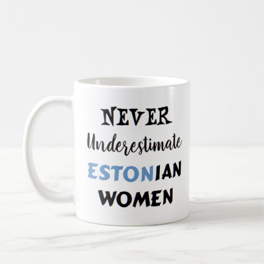 mok voor eestse vrouwen koffie (Links)