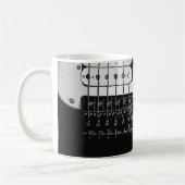 Mok voor elektrische gitaarkoffie (Links)