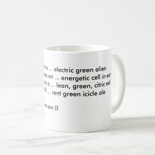 Mok voor elektrische ingenieur Riddle (Voorkant rechts)