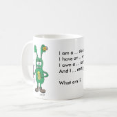 Mok voor elektrische ingenieur Riddle (Voorkant links)