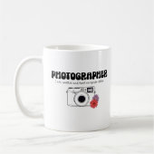 Mok voor fotografe koffie (Links)