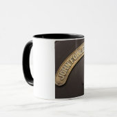 mok voor fowler- en co-tractiemachines, koffie/the (Voorkant links)