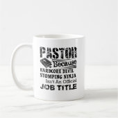 Mok voor functie pastor (Links)