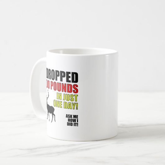 Mok voor Funny Hunting (200 lbs) (Voorkant links)