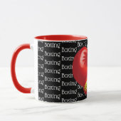 Mok voor gebottelde tekstontwerpkoffie (Links)