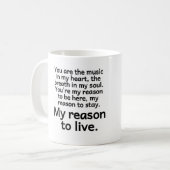 Mok voor gebrande koffie (Voorkant links)