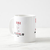 mok voor gebrande koffie (Voorkant links)