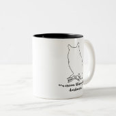 Mok voor gedistilleerde dierkippen | Wisdom, zicht (Voorkant rechts)